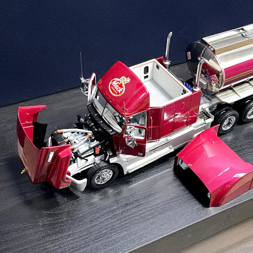 [BUNJANG] Franklin Mint Mack Truck Tanker Trailer Diecast Model / 초레어) 프랭클린민트 1/32 맥트럭 탱커트레일러 다이캐스팅 미니카
