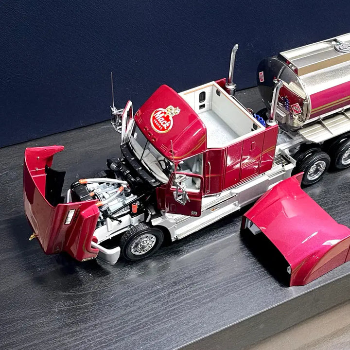 [BUNJANG] Franklin Mint Mack Truck Tanker Trailer Diecast Model / 초레어) 프랭클린민트 1/32 맥트럭 탱커트레일러 다이캐스팅 미니카