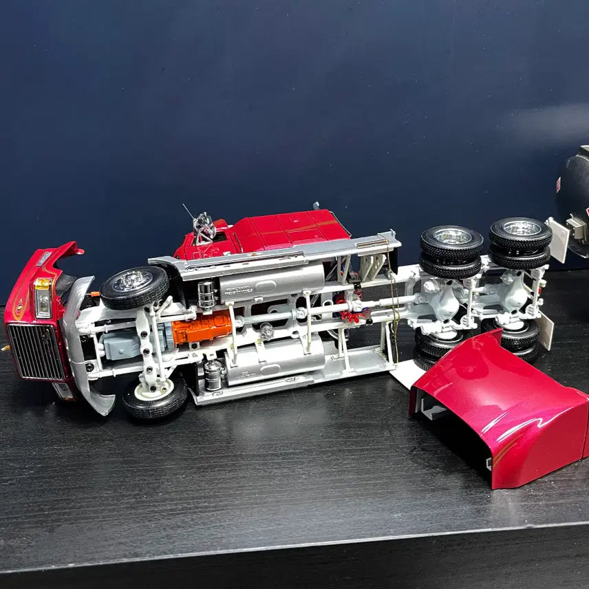 [BUNJANG] Franklin Mint Mack Truck Tanker Trailer Diecast Model / 초레어) 프랭클린민트 1/32 맥트럭 탱커트레일러 다이캐스팅 미니카