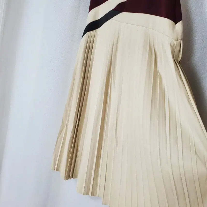 [BUNJANG] O!ZOC Second Pleats Skirt / 한섬 오즈세컨 플리츠 스커트0(64)