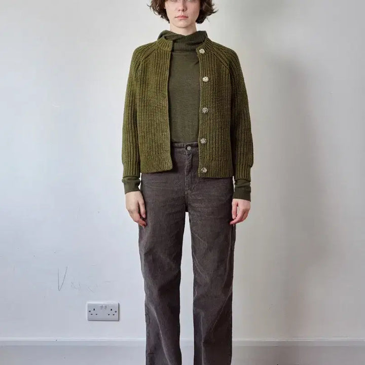 [BUNJANG] Cosmoss Corduroy Pants Blue M / Cosmoss 코스모스 코듀로이 팬츠 블루 M