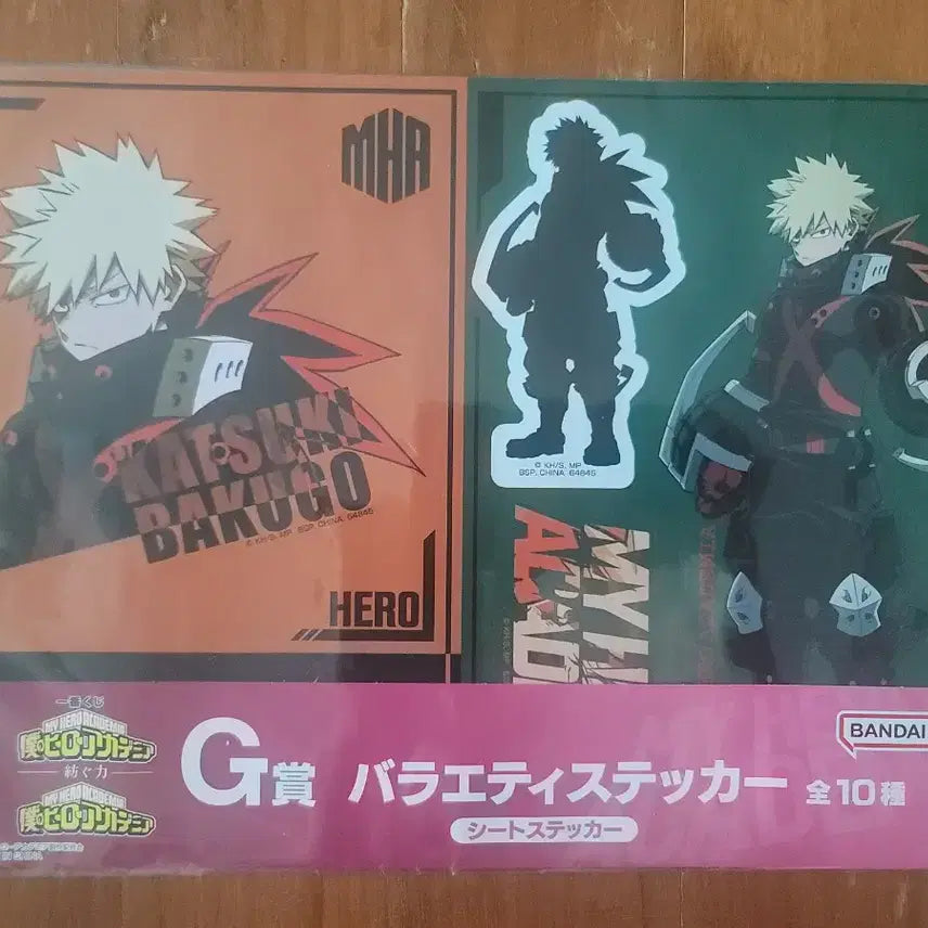 [BUNJANG] My Hero Academia Bakugo Sticker / 새상품) 나의 히어로 아카데미아 g상 바쿠고 스티커 나히아