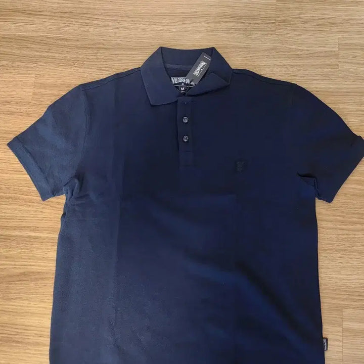 [BUNJANG] VILEBREQUIN Navy Polo Pique Shirt / 새상품 빌보콰 VILEBREQUIN 네이비 폴로 피케 셔츠