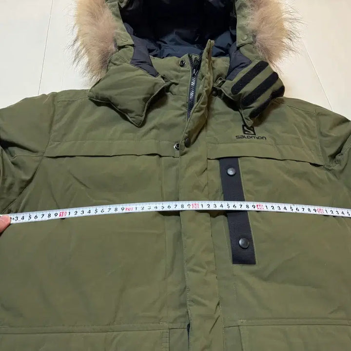 [BUNJANG] Salomon Duck's Down Functional Shield Waterproof Padding 105 / (상태SS) 살로몬 퍼 덕구스 데일리 기능성쉴드방수 패딩105