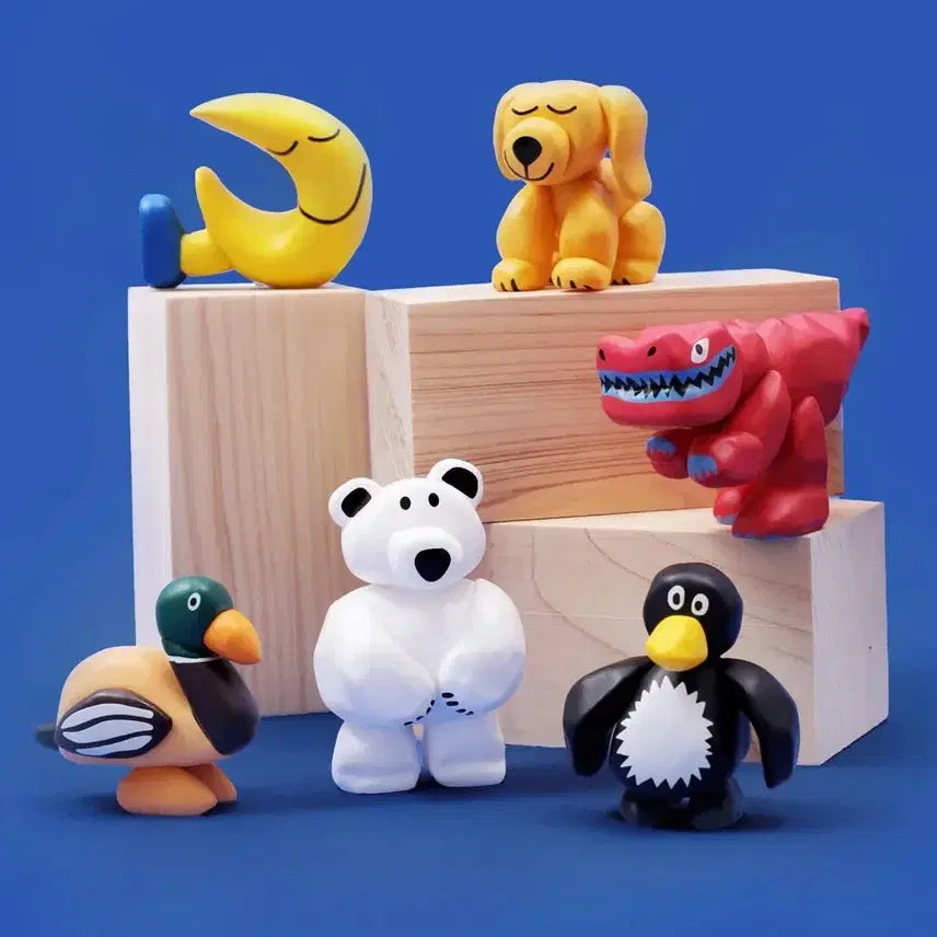 [BUNJANG] Daisuke Kondo Art Collection Tyrannosaurus Mascot Figure / 다이스케 콘도 아트 컬렉션 마스코트 피규어 2