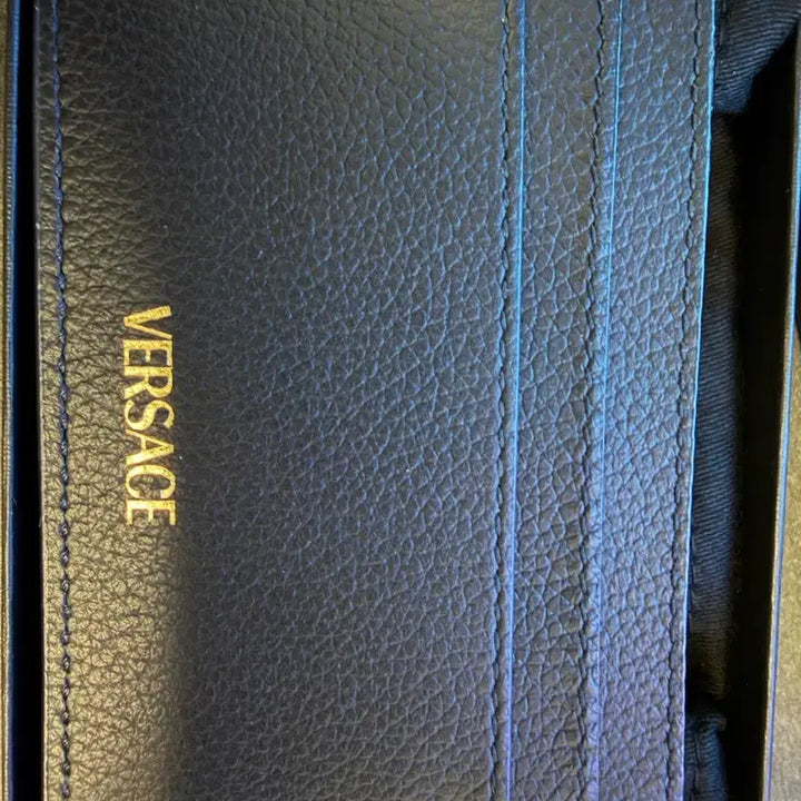 [BUNJANG] Versace Medusa Card Wallet Black / 새상품 베르사체 메두사 카드지갑 블랙