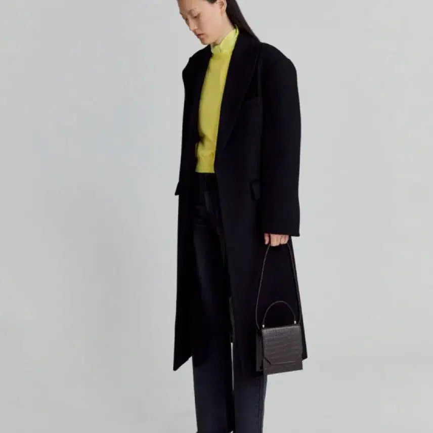 [BUNJANG] Kim Nayoung Recto Coat Black / 김나영 렉토 코트 블랙