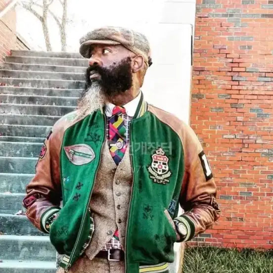 [BUNJANG] Polo Ralph Lauren Old Boy Varsity Jacket / [S] 폴로 랄프로렌 올드보이 바시티 자켓