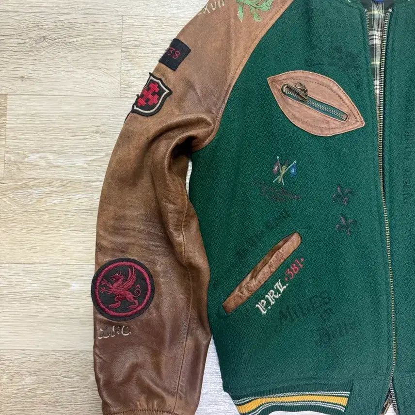 [BUNJANG] Polo Ralph Lauren Old Boy Varsity Jacket / [S] 폴로 랄프로렌 올드보이 바시티 자켓