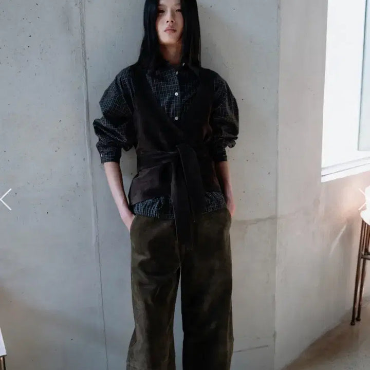 [BUNJANG] Monoha Checkered Blouson / 모노하 체크 셔츠 블루종