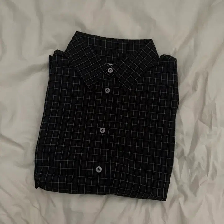 [BUNJANG] Monoha Checkered Blouson / 모노하 체크 셔츠 블루종