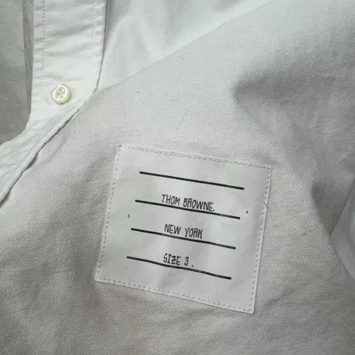 [BUNJANG] Thom Browne White Shirt / 톰브라운 화이트 셔츠 사이즈 3/100사이즈(정품)