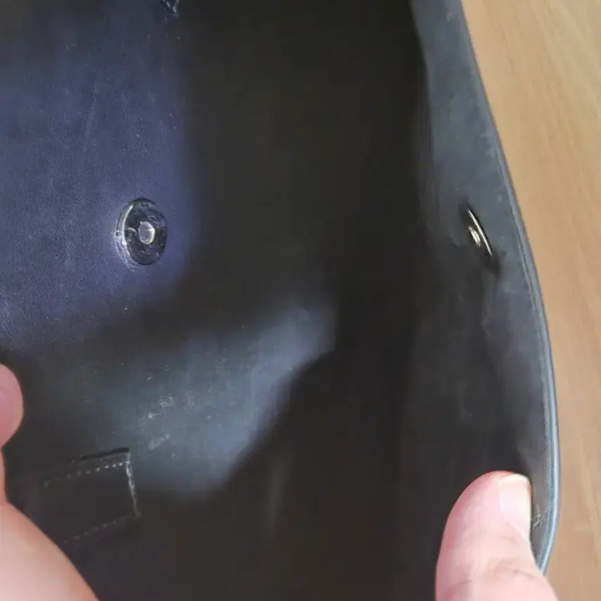 [BUNJANG] LEATHERY Black Tote Shoulder Bag / LEATHERY 블랙 토트백 숄더백