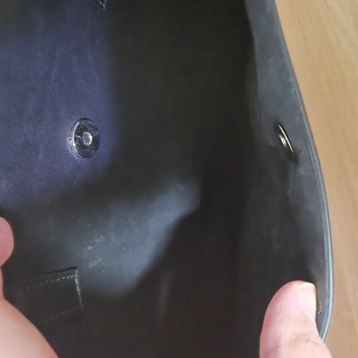 [BUNJANG] LEATHERY Black Tote Shoulder Bag / LEATHERY 블랙 토트백 숄더백