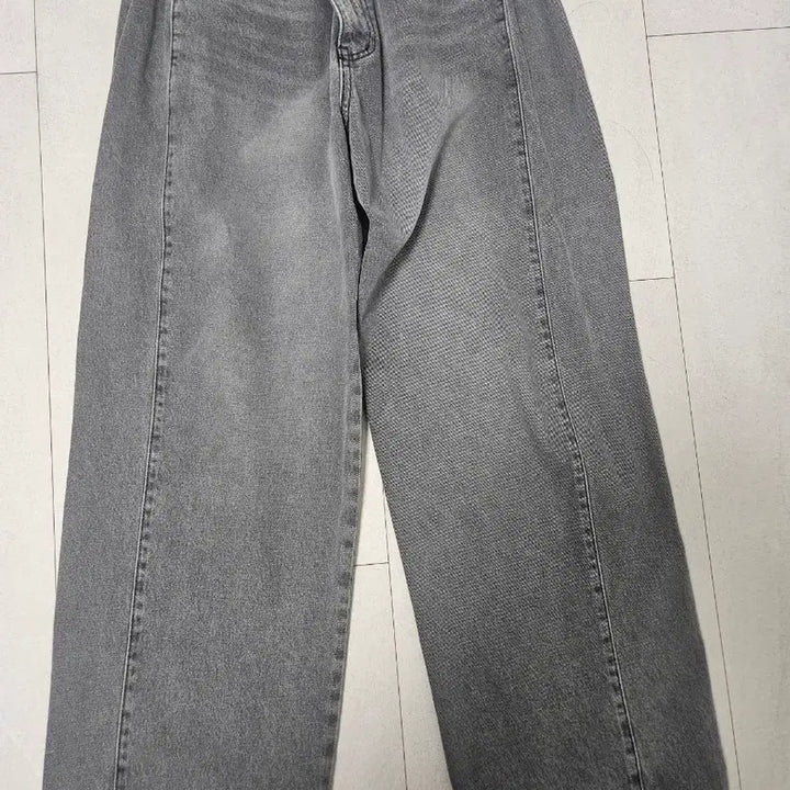 [BUNJANG] Fabrega Smoked Side Panel Denim Pants / 파브레가 스모키사이드패널데님팬츠