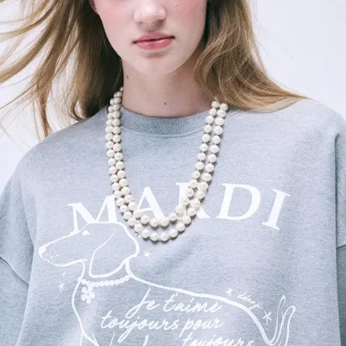 [BUNJANG] Mardi Mercredi Sweatshirt / 마르디메크르디 스웻셔츠