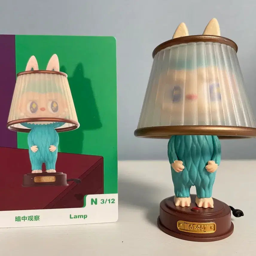 [BUNJANG] Popmart Labubu Lamp Figure / 팝마트 라부부 램프