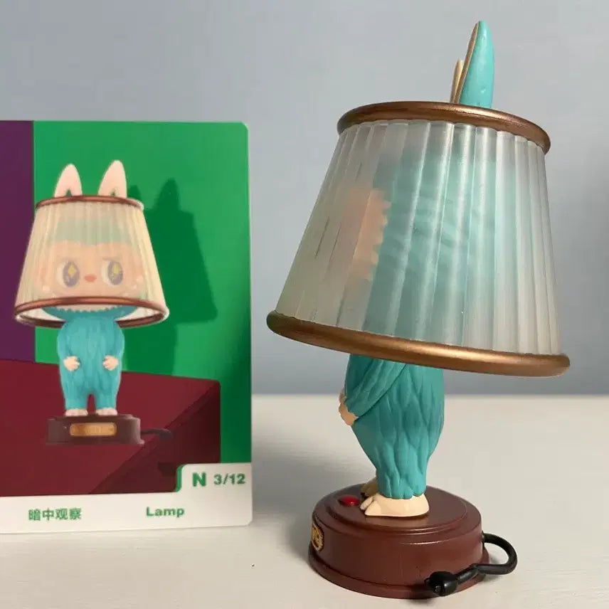 [BUNJANG] Popmart Labubu Lamp Figure / 팝마트 라부부 램프