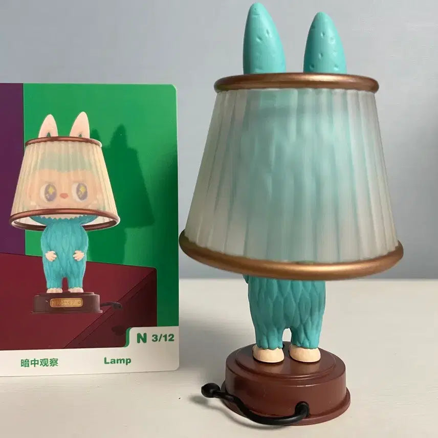 [BUNJANG] Popmart Labubu Lamp Figure / 팝마트 라부부 램프