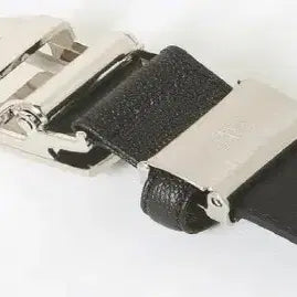 [BUNJANG] Daks Black Leather Automatic Belt / 닥스 블랙 가죽 자동 벨트(59)새제품입니다