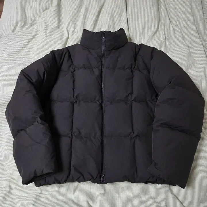 [BUNJANG] Another Office Balloon Down Puffer Jacket (Size 2) Black / 어나더오피스 벌룬 다운 푸퍼 자켓 2(100) 블랙 / 패딩 파카