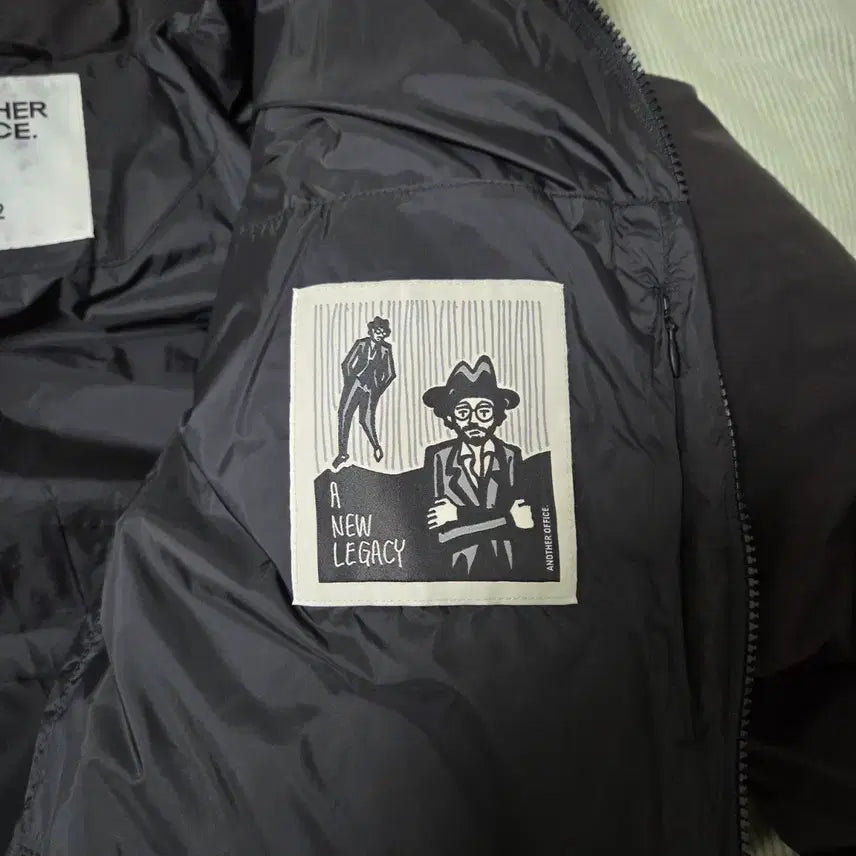 [BUNJANG] Another Office Balloon Down Puffer Jacket (Size 2) Black / 어나더오피스 벌룬 다운 푸퍼 자켓 2(100) 블랙 / 패딩 파카