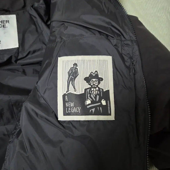 [BUNJANG] Another Office Balloon Down Puffer Jacket (Size 2) Black / 어나더오피스 벌룬 다운 푸퍼 자켓 2(100) 블랙 / 패딩 파카