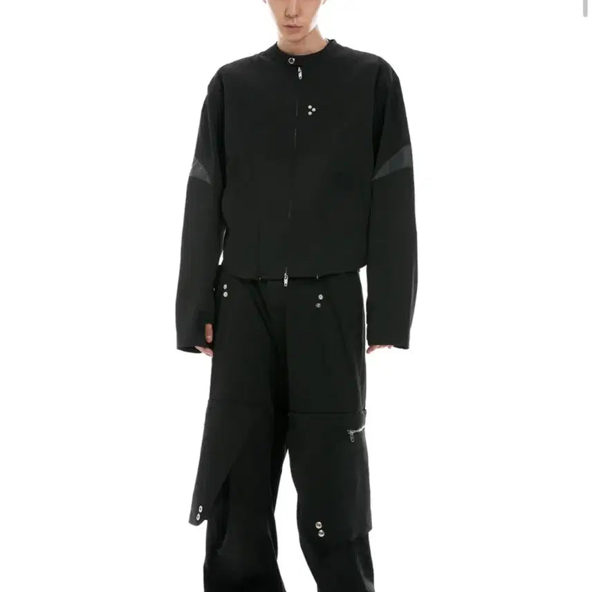 [BUNJANG] Anotheryouth 003-23 PC Warmer Jacket - Black / 아나더유스 003-23 PC 워머 자켓 - 블랙