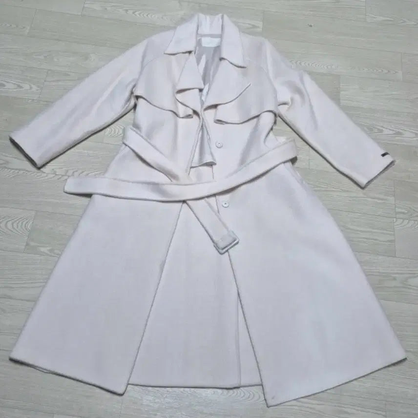 [BUNJANG] Belt Long Wool Coat / 벨트 롱 울코트