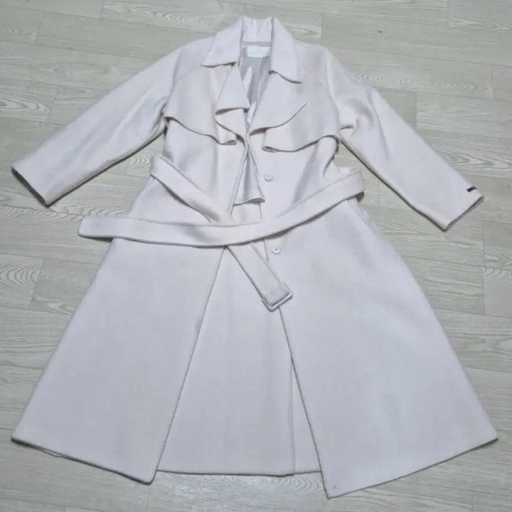 [BUNJANG] Belt Long Wool Coat / 벨트 롱 울코트
