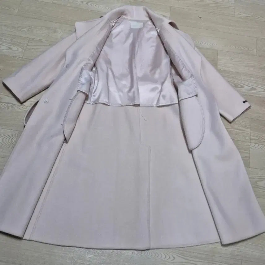 [BUNJANG] Belt Long Wool Coat / 벨트 롱 울코트