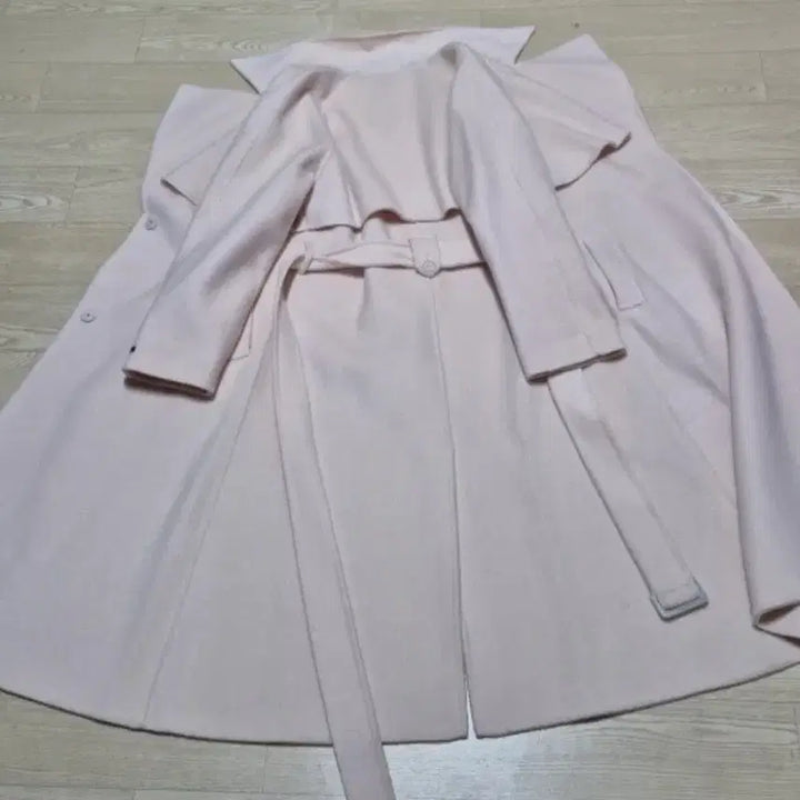 [BUNJANG] Belt Long Wool Coat / 벨트 롱 울코트