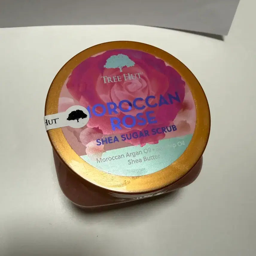 [BUNJANG] Tree Hut Moroccan Rose Shea Sugar Scrub 510g / 트리헛 시어 슈가 스크럽 모로칸로즈 510g 단품 1개(새것 미개봉)