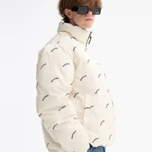 [BUNJANG] WKNDRS Reversible Black Padded Jacket / WKNDRS 리버시블 검정색 패딩 점퍼