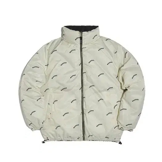 [BUNJANG] WKNDRS Reversible Black Padded Jacket / WKNDRS 리버시블 검정색 패딩 점퍼