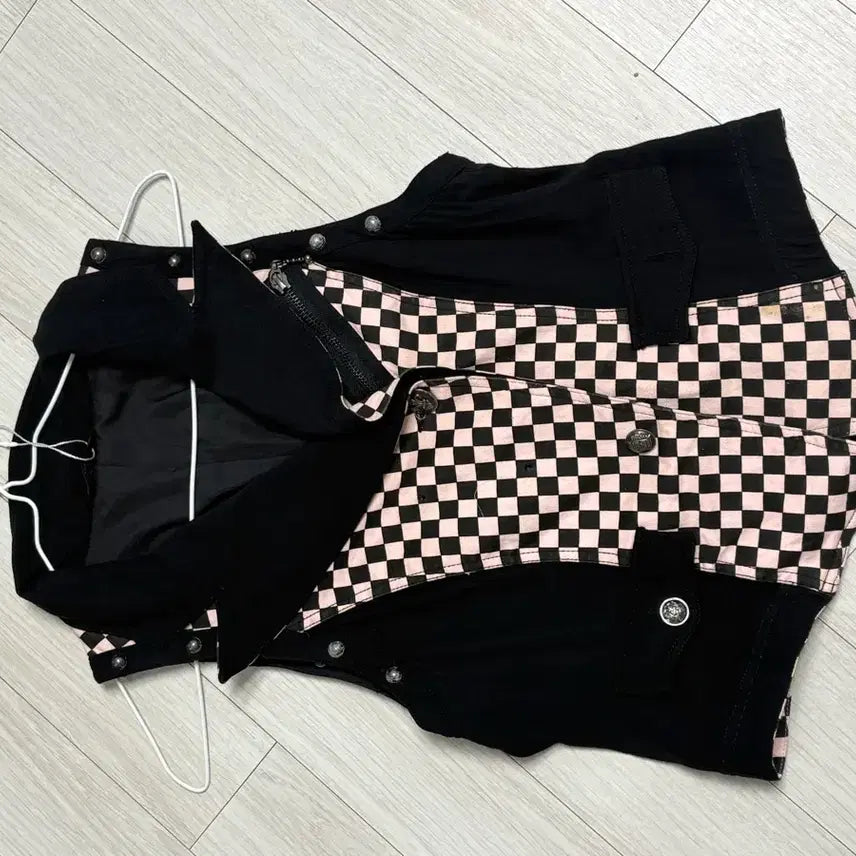 [BUNJANG] Pink Punk Top / 펑크룩 핑크 펑크 상의 나나깔 하치깔 캐캐체 쿨거시 할인