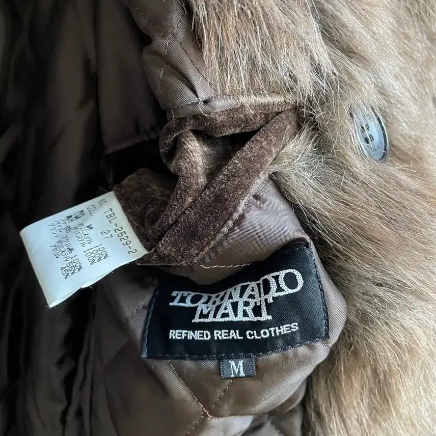 [BUNJANG] Tornado Mart Velour Fur Trimmed Coat / Tornado mart 토네이도 마트 벨루어 퍼 트리밍 코트