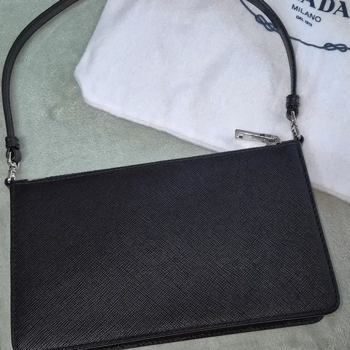 [BUNJANG] Prada Saffiano Mini Shoulder Bag / 프라다 사피아노 미니백 숄더백
