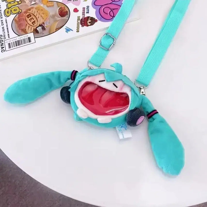 [BUNJANG] Hatsune Miku Coin Purse Bag Pouch / 덤스티커 포함)하츠네 미쿠 동전지갑 가방 파우치 프로젝트 세카이