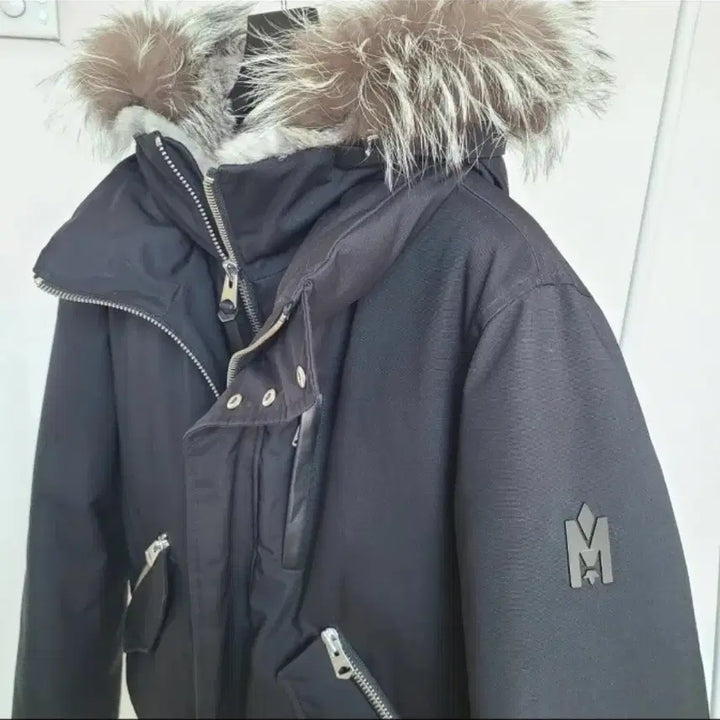 [BUNJANG] Mackage Dixon Silver Fur / 맥케이지 딕슨 실버퍼