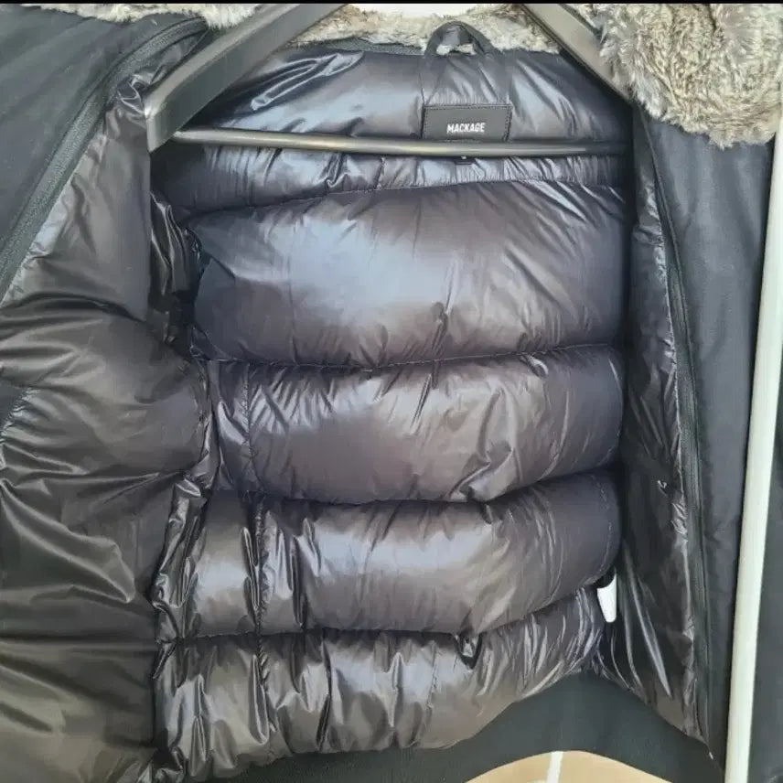 [BUNJANG] Mackage Dixon Silver Fur / 맥케이지 딕슨 실버퍼