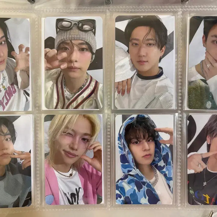 [BUNJANG] Stray Kids Online Concert Photocard Bundle Set / 8멤일괄) 스트레이키즈 앙콘 온라인 구매포카 세트 판매합니다
