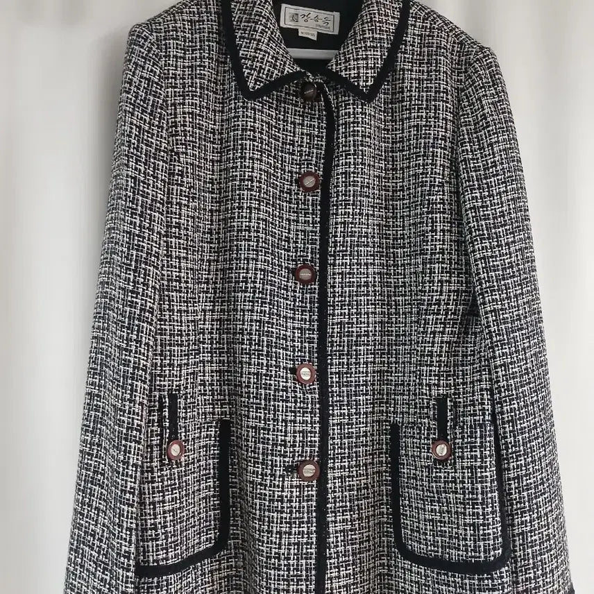 [BUNJANG] Boutique Boucle Tweed Jacket 77 / 부클트위드 자켓 77