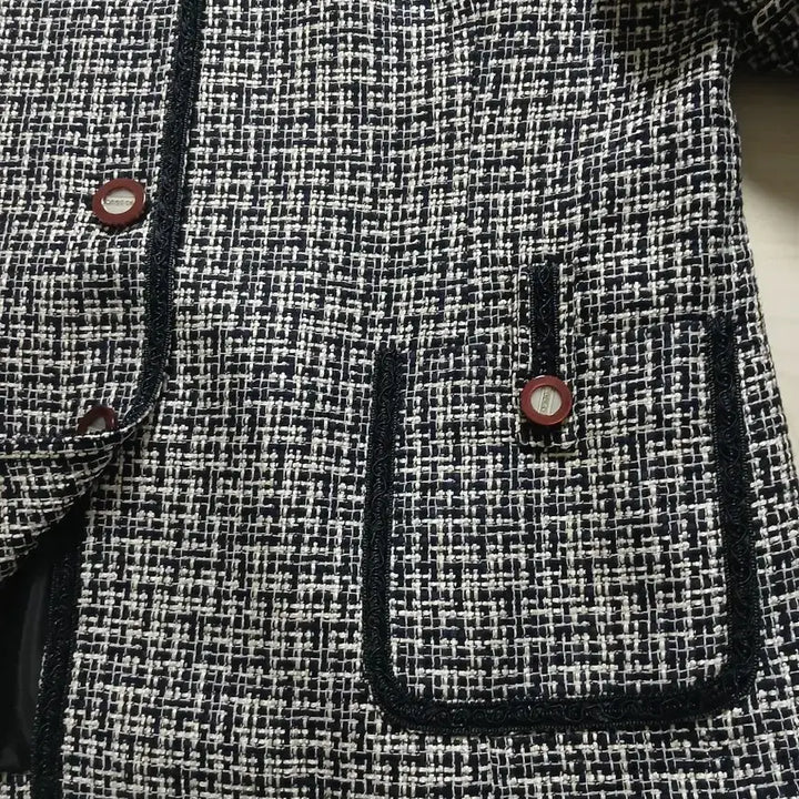 [BUNJANG] Boutique Boucle Tweed Jacket 77 / 부클트위드 자켓 77