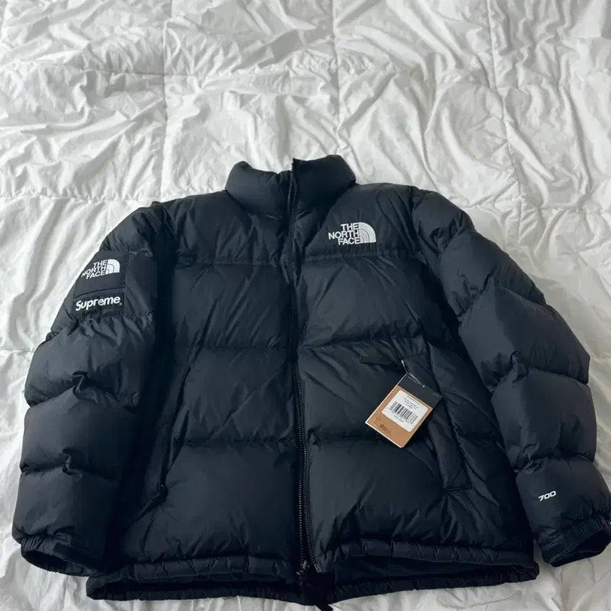 [BUNJANG] Supreme The North Face Split Nuptse Padded Jacket - XL / 슈프림 x 노스페이스 스플릿 눕시 패딩 블랙 - XL 사이즈