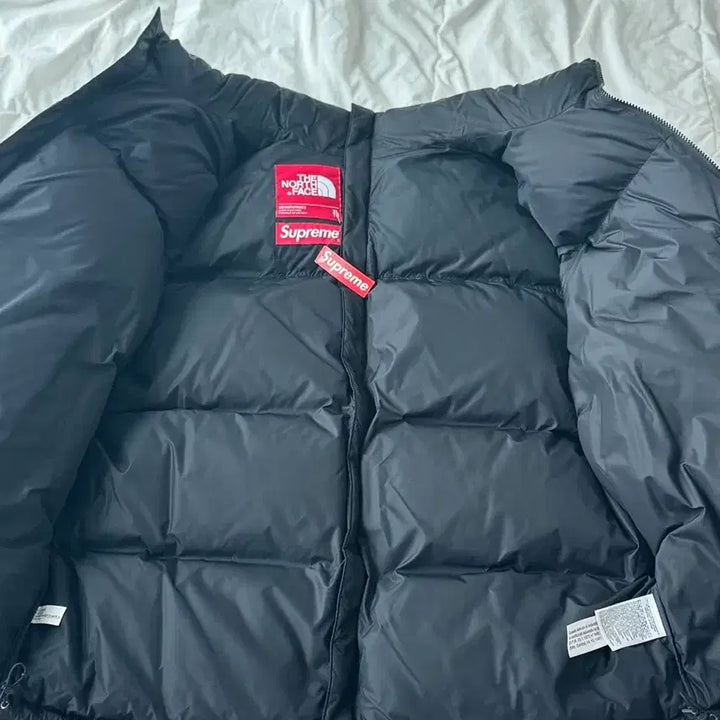 [BUNJANG] Supreme The North Face Split Nuptse Padded Jacket - XL / 슈프림 x 노스페이스 스플릿 눕시 패딩 블랙 - XL 사이즈