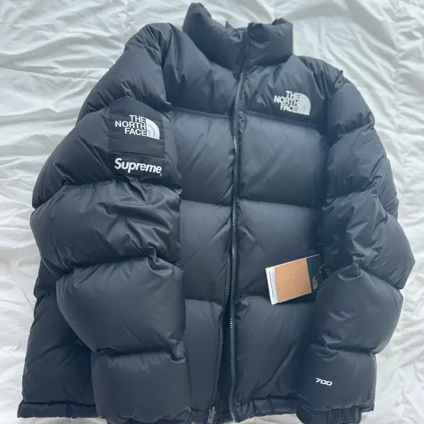 [BUNJANG] Supreme The North Face Split Nuptse Padded Jacket - XL / 슈프림 x 노스페이스 스플릿 눕시 패딩 블랙 - XL 사이즈