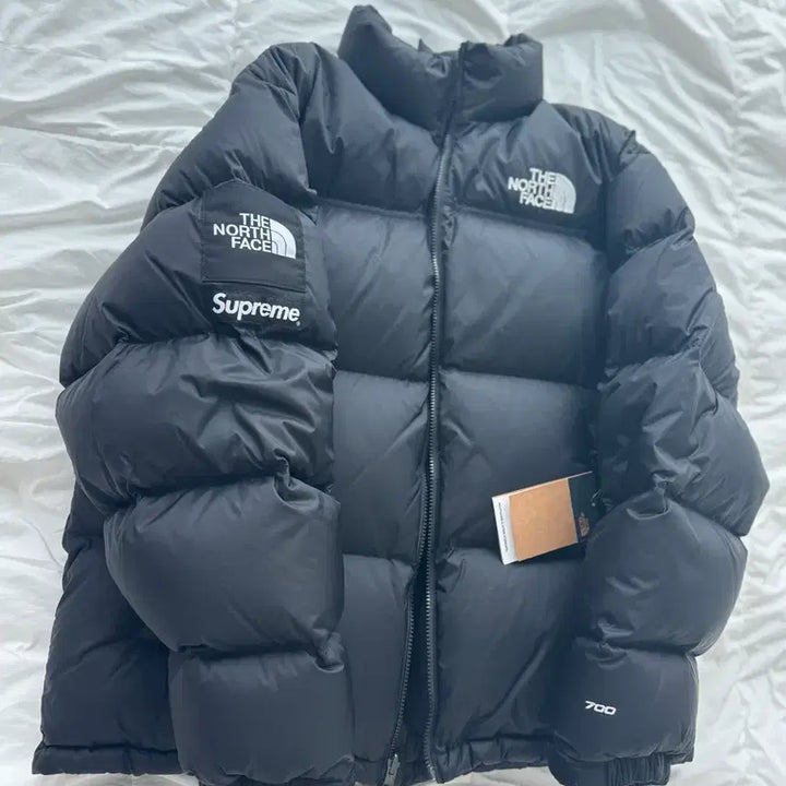 [BUNJANG] Supreme The North Face Split Nuptse Padded Jacket - XL / 슈프림 x 노스페이스 스플릿 눕시 패딩 블랙 - XL 사이즈
