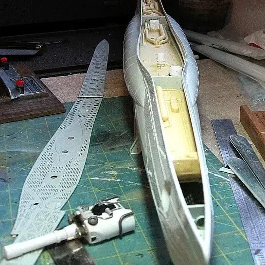 [BUNJANG] CMK U-Boot VII C 1/72 Model Kit / CMK U-Boot VII C 엔진/지휘실 1/72 프라모델