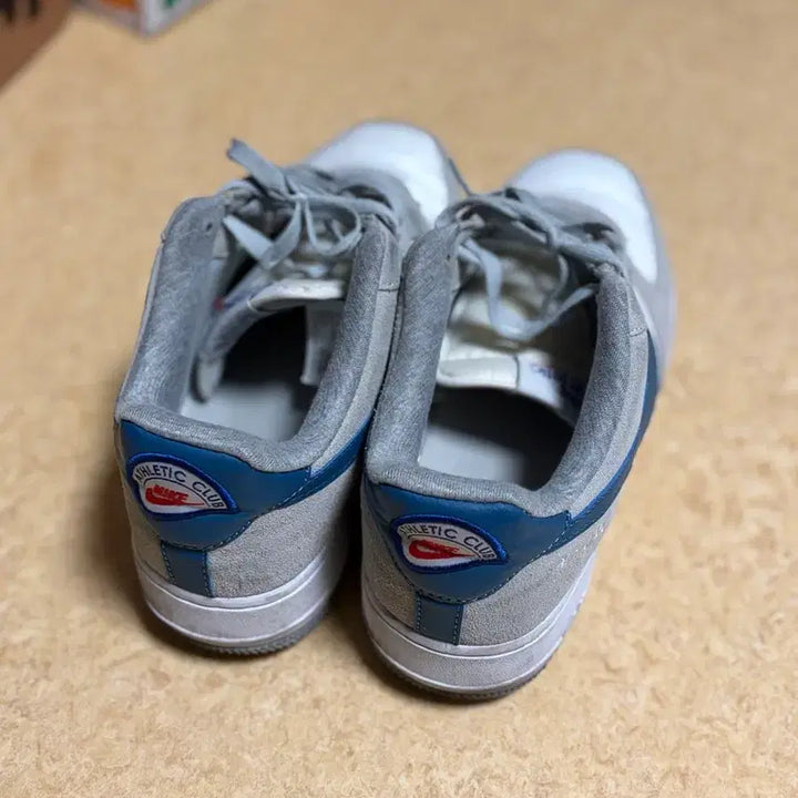 [BUNJANG] Nike Air Force 1 Light Smoke Grey Midnight Navy Sneakers / 나이키 라이트 스모크 그레이 미드나잇 네이비 275